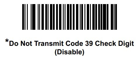 ȥ�����Code39У�λ