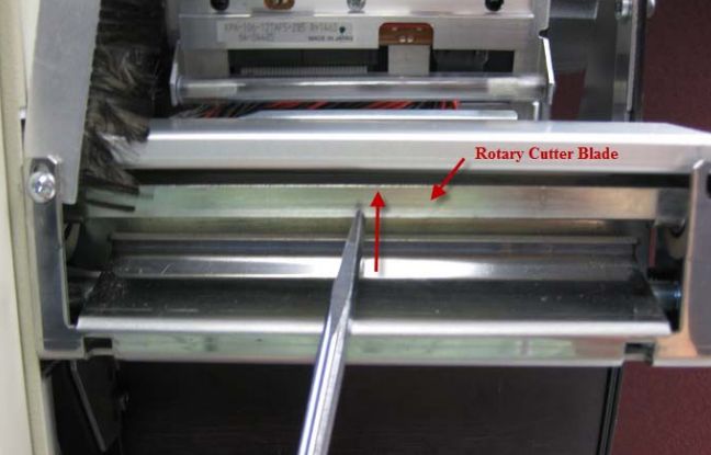 移動切刀模塊的旋轉切刀刀片