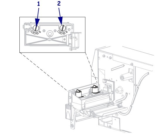 調節打印頭壓力