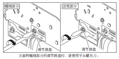 色帶調(diào)節(jié)位置