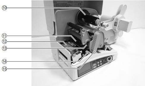 TG308內部部件(前視)