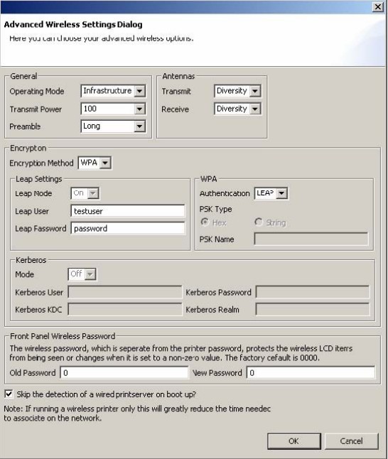 zebra打印機LEAP設置